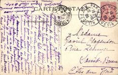 CPA Paris Le Seine a Travers Paris Le Pont Alexandre III Bateau Peniche 