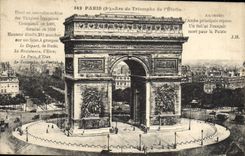 CPA Paris Arc De Triomphe de I'Etoile
