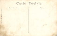 VINTAGE POSTCARD Low Mans Relief Of the Statue of General Chanzy Militaria