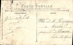 VINTAGE POSTCARD Ernest Renan Croiseur armours