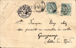 VINTAGE POSTCARD Toulon View of the Roads and the Squadron Boats