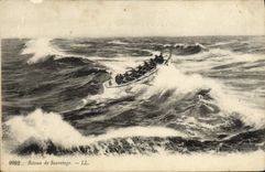 VINTAGE POSTCARD Beteau de Sauvetage