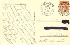 CPA Alsace Nid de Cigognes