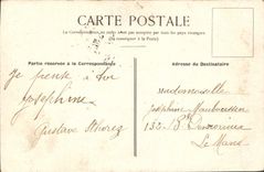 CPA Fantaisie Femme Couple 