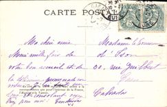 VINTAGE POSTCARD the Big brother Children