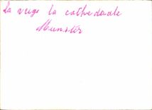 MODERN CARD Munster the cathedral