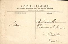CPA A La Campagne