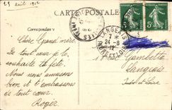 CPA LA Danse Au Pays Maraichin La Ronde Enfants Folklore 