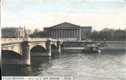 VINTAGE POSTCARD Palais Bourbon Publishes By the Paris Good market