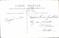 VINTAGE POSTCARD When One Is Two One Is Happy Woman