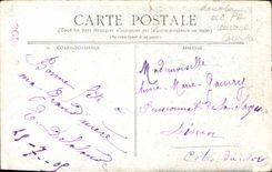 VINTAGE POSTCARD Fantasy childish Scenes Child House of cards