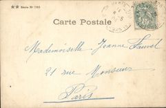 CPA Fantaisie Le Christ des Tribunaux 