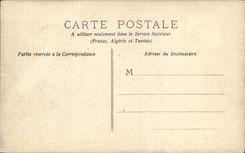 VINTAGE POSTCARD Fantasy a day of devil seeking woman Opera Danseuse