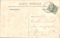 VINTAGE POSTCARD Fantasy Women Souvenir and carries happiness