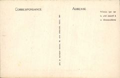 POSTAL Compiegne de la VENDIMIA el castillo el parque y el banco de Nopeleon 1r