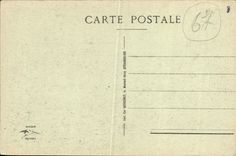 POSTAL Strassburg de la VENDIMIA la catedral