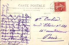 VINTAGE POSTCARD Trawl-nets On the Marne Walk of Jard