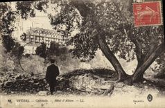 VINTAGE POSTCARD Hyeres Costebelle Hotel of Albion