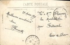 Hotel de Hyeres Costebelle de la POSTAL de la VENDIMIA de Albion