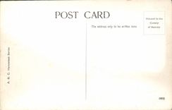 VINTAGE POSTCARD Near the Drive Hampstead