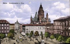 CPA Mainz Gutenbergplatz u Dom