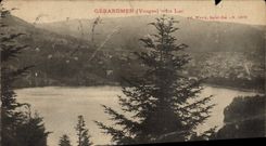 VINTAGE POSTCARD Gerardmer the Lake