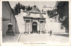 VINTAGE POSTCARD Toulon Carries Maritime Arsenal Militaria