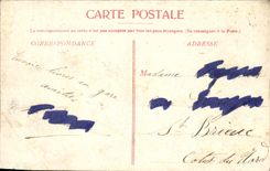 VINTAGE POSTCARD Aixe On Vienna the Bridge And District Of the Station