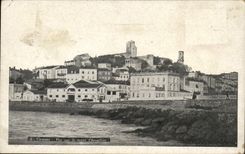 CPA Cannes Vue Sur Le Mont Chevallier