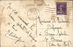 VINTAGE POSTCARD Nice Garden Albert 1st Fountain Of the Tritons Palate Of the Pier