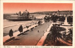 CPA Nice Palais De La Jetee Et Promenade Des Anglais