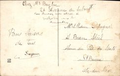 VINTAGE POSTCARD the High Pyrenees Tarbes Seen On Adour and the Pyrenees