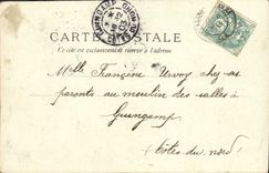 CPA Toulon Le Quai De L'Horloge Bateaux