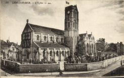 CPA Lion Sur Mer L'Eglise