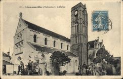 CPA Lion Sur Mer L'Eglise