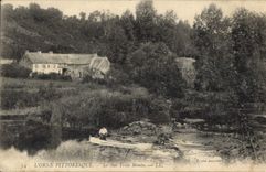 CPA L'Orne Pittoresque Le Bas Trois Monts