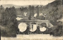 VINTAGE POSTCARD Picturesque Orne Culey Patry the Bridge Of Foam