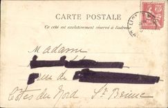 VINTAGE POSTCARD Caen Court Of the Old Currency