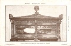 CPA Annecy Monastere De La Visitation Chasse renfermant les reliques de Saint Francois de Sales