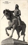 CPA Orleans Statue De Jeanne d'Arc Par Foyatier