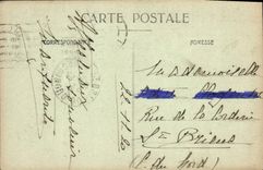 La POSTAL Lille de la VENDIMIA la iglesia corona el corazón