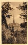 CPA Abbaye De La Pierre Qui Vire Vue Ouest