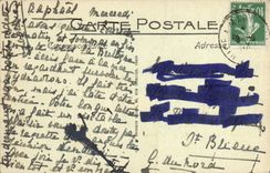 VINTAGE POSTCARD Holy Raphael Against Day Seen Of the Hotel Beautiful Shore