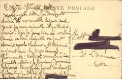 POSTAL Lille de la VENDIMIA la puerta de París