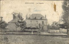 VINTAGE POSTCARD Montacher Vaults