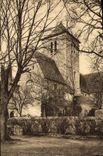 VINTAGE POSTCARD the Bell-tower Of the Abbey church St Pieire De Solesmes the Sarthe