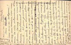 VINTAGE POSTCARD the Bell-tower Of the Abbey church St Pieire De Solesmes the Sarthe