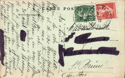 VINTAGE POSTCARD La Baule Darlu Boulevard