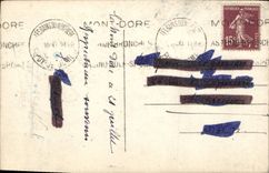 CPA Le Mont Dore Vue Generale Et Le Capucin