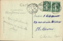 CPA Honfleur La Cote De Grace